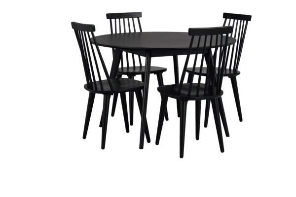 Yumi matbord + 4st Lotta stol